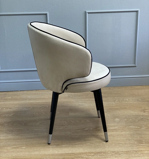 Стул Kenner 180KK белый/бежевый велюр