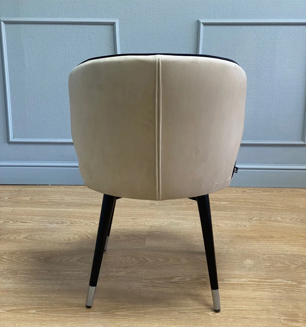 Стул Kenner 180KK белый/бежевый велюр