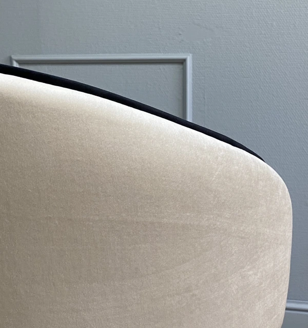 Стул Kenner 180KK белый/бежевый велюр